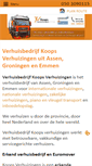Mobile Screenshot of koopsverhuizingen.nl